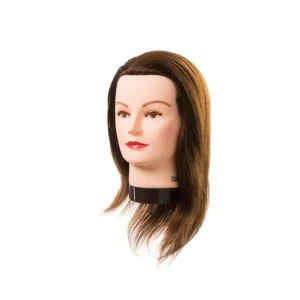 Cabeza de maniquí con Cabello natural Eurostil 20-30 cm 524910