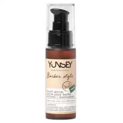Aceite Yunsey barba 3 en 1 de 50 ml.