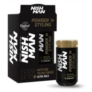 Polvo de volumen Texturizante powder ultra hold Nishman P5 20 g.